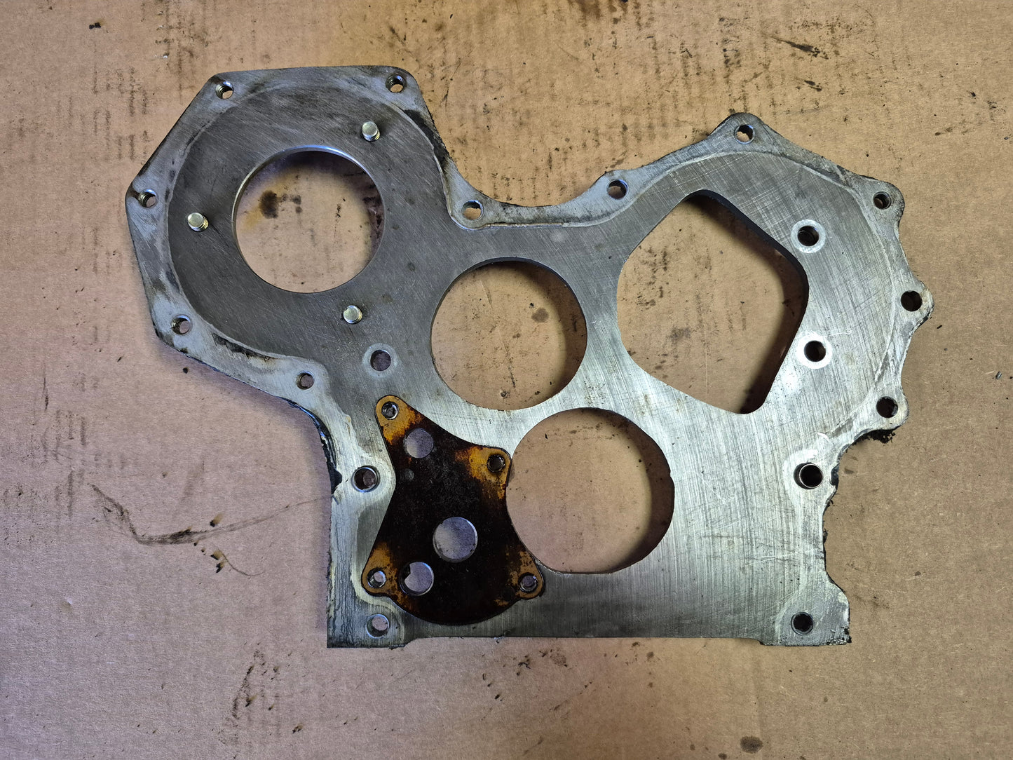 Front Engine Cover Plate M800989 John Deere 3215B