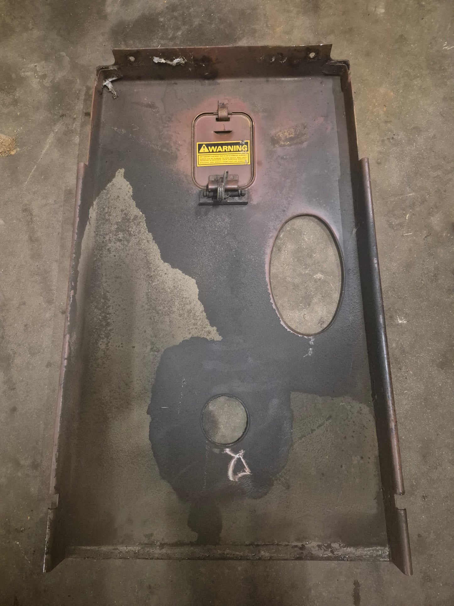 Engine Hood D85896 CASE 480D 480LL