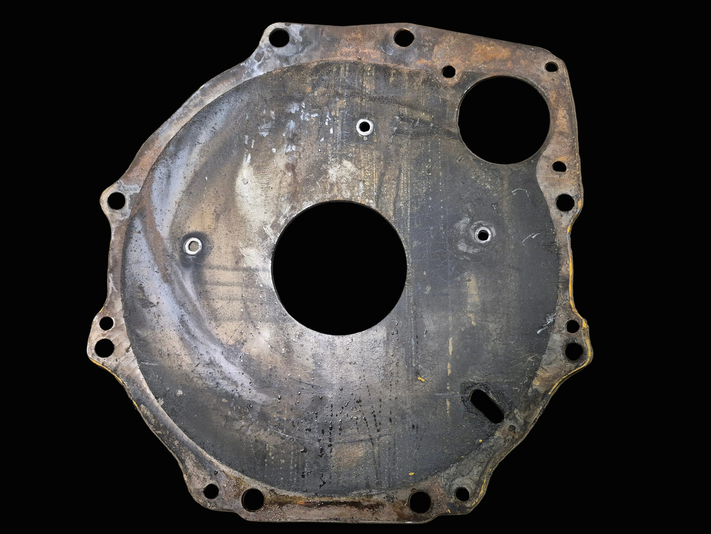 Rear Engine Cover Plate E5NN6A373AB Ford 335 340 3400 345 3500 3550 420 4400 4410 445 4500 532 535 540 545 550 555 555A 555B 655 750 755 7500