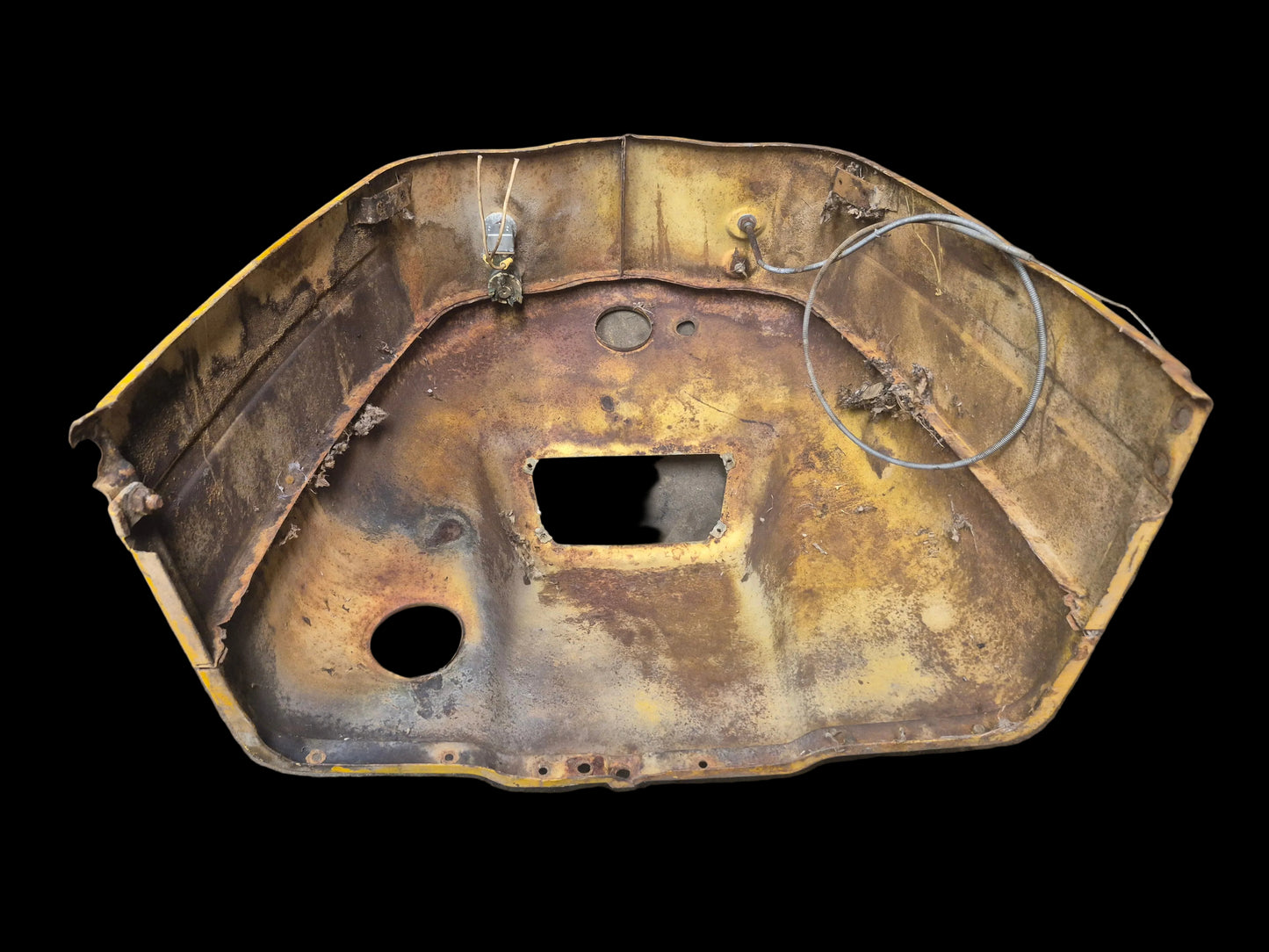 Rear Engine Hood Dash Panel D0NN16N627 Ford 3400 3500