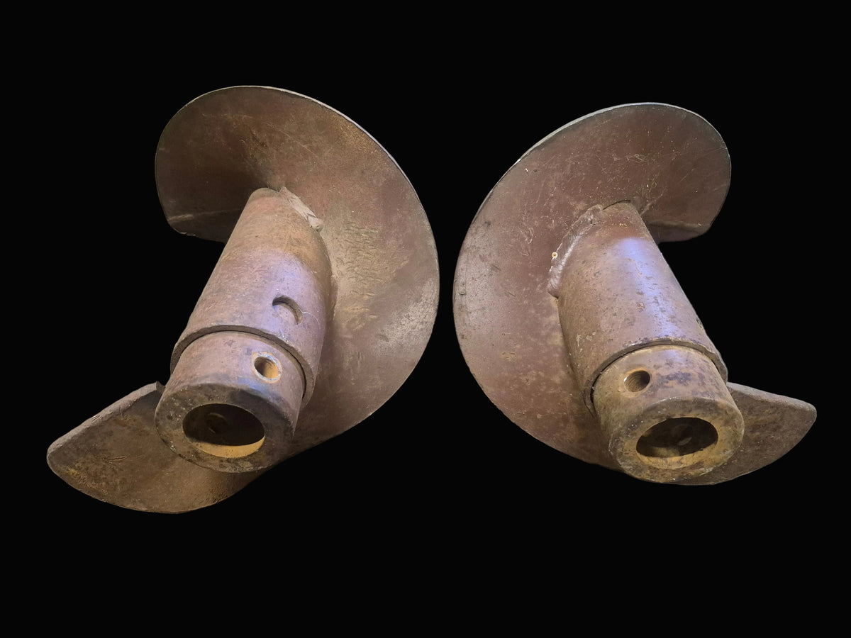LH & RH Spoil Removal Auger H642454 H642447 CASE DH4 DH4B DH5