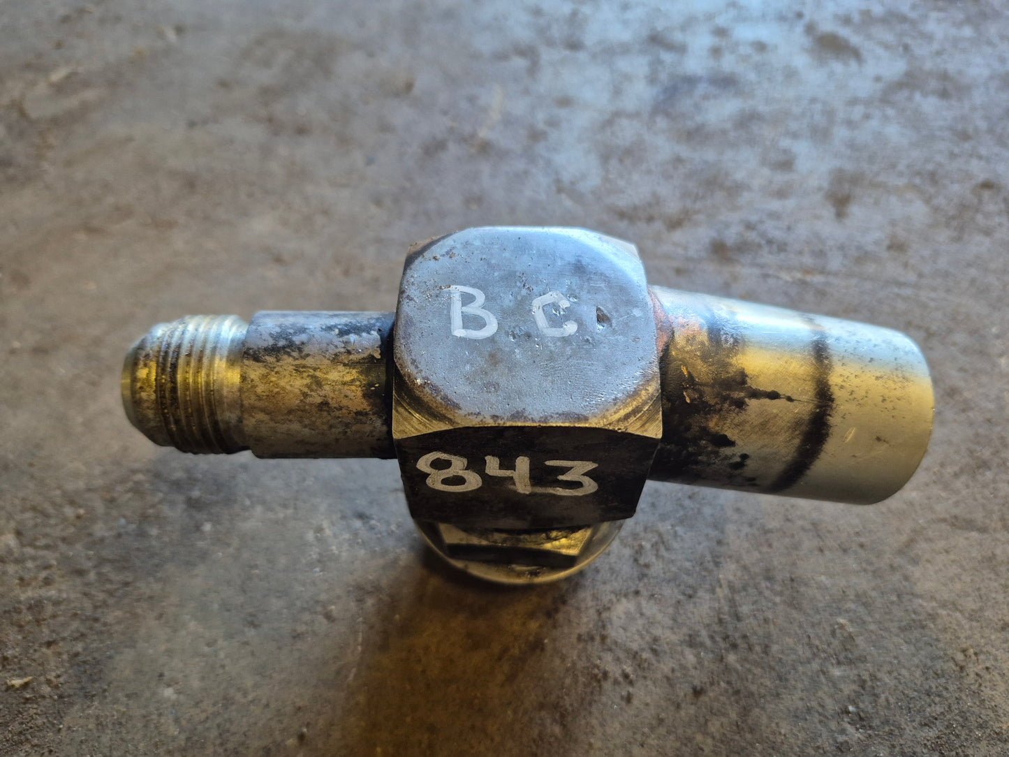 Hydraulic Tee Fitting 6565557 Bobcat 843