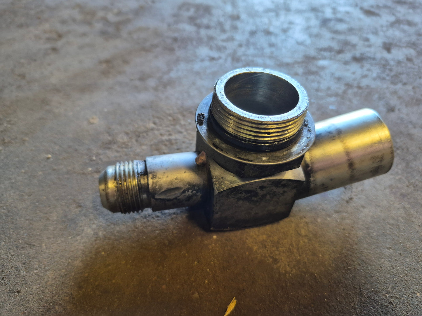 Hydraulic Tee Fitting 6565557 Bobcat 843