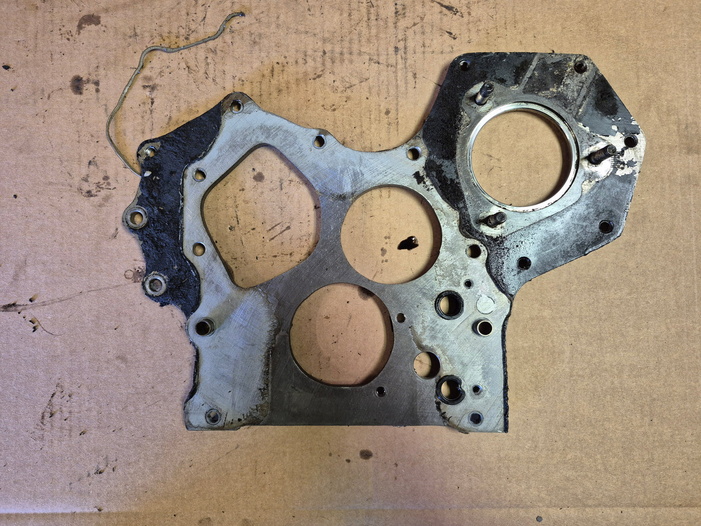 Front Engine Cover Plate M800989 John Deere 3215B