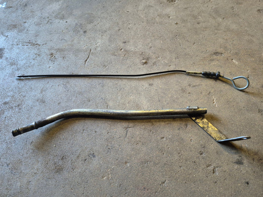Engine Dipstick 6632626 6632625 Bobcat 742