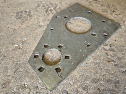 Drive Motor Mounting Plate 196957 New Holland L775