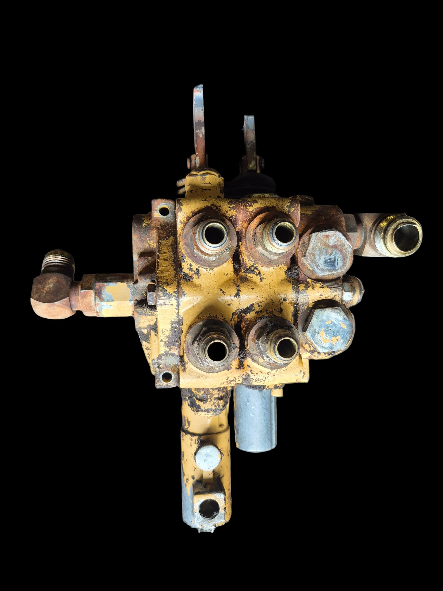 Loader Control Hydraulic Valve 2 Spool F0NNF893AA New Holland/Ford 555B Backhoe