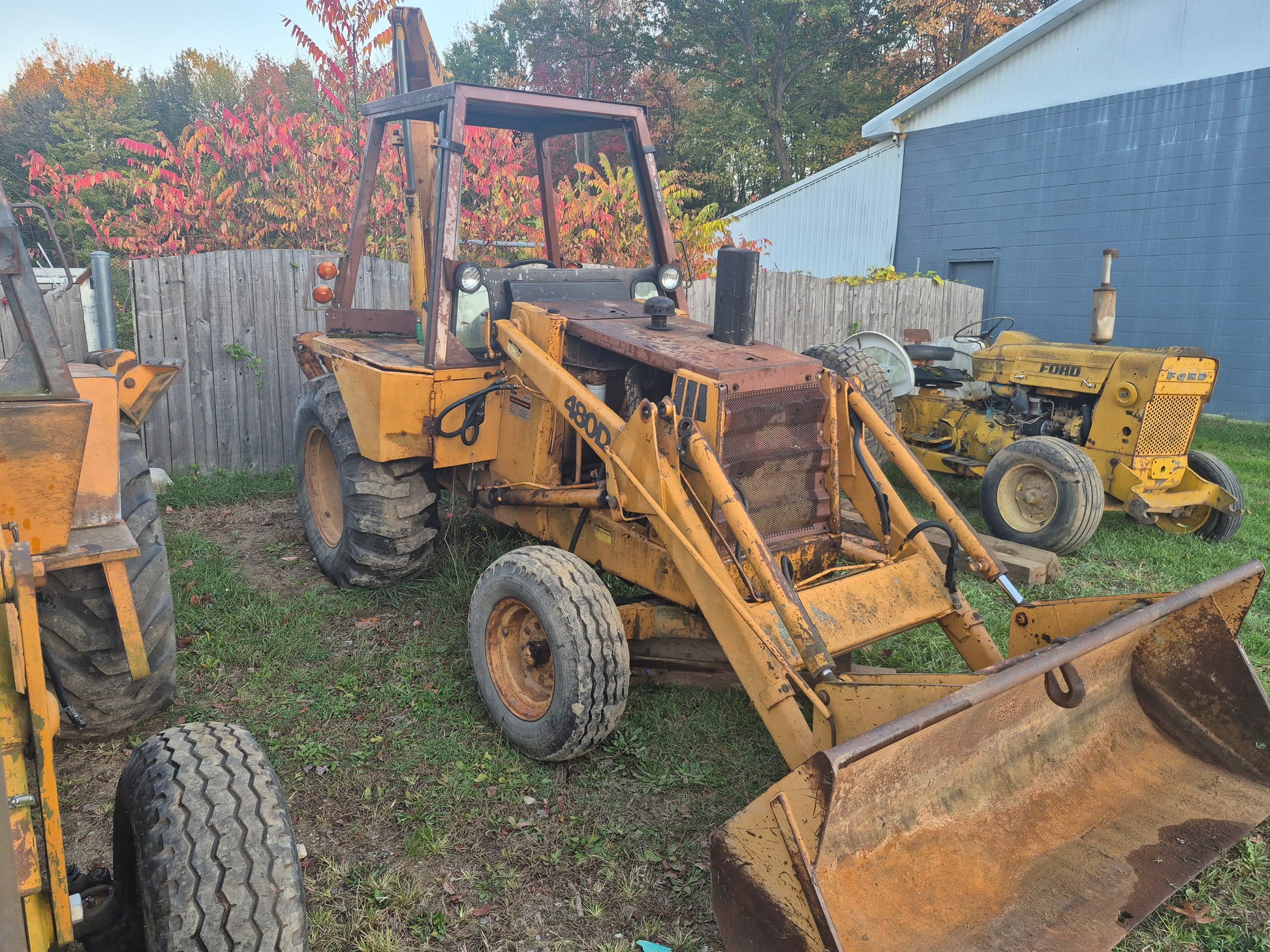 Case 480f Engine CASE 480D Backhoe Loader - Dismantled For Parts – Stuifbergen Equipment