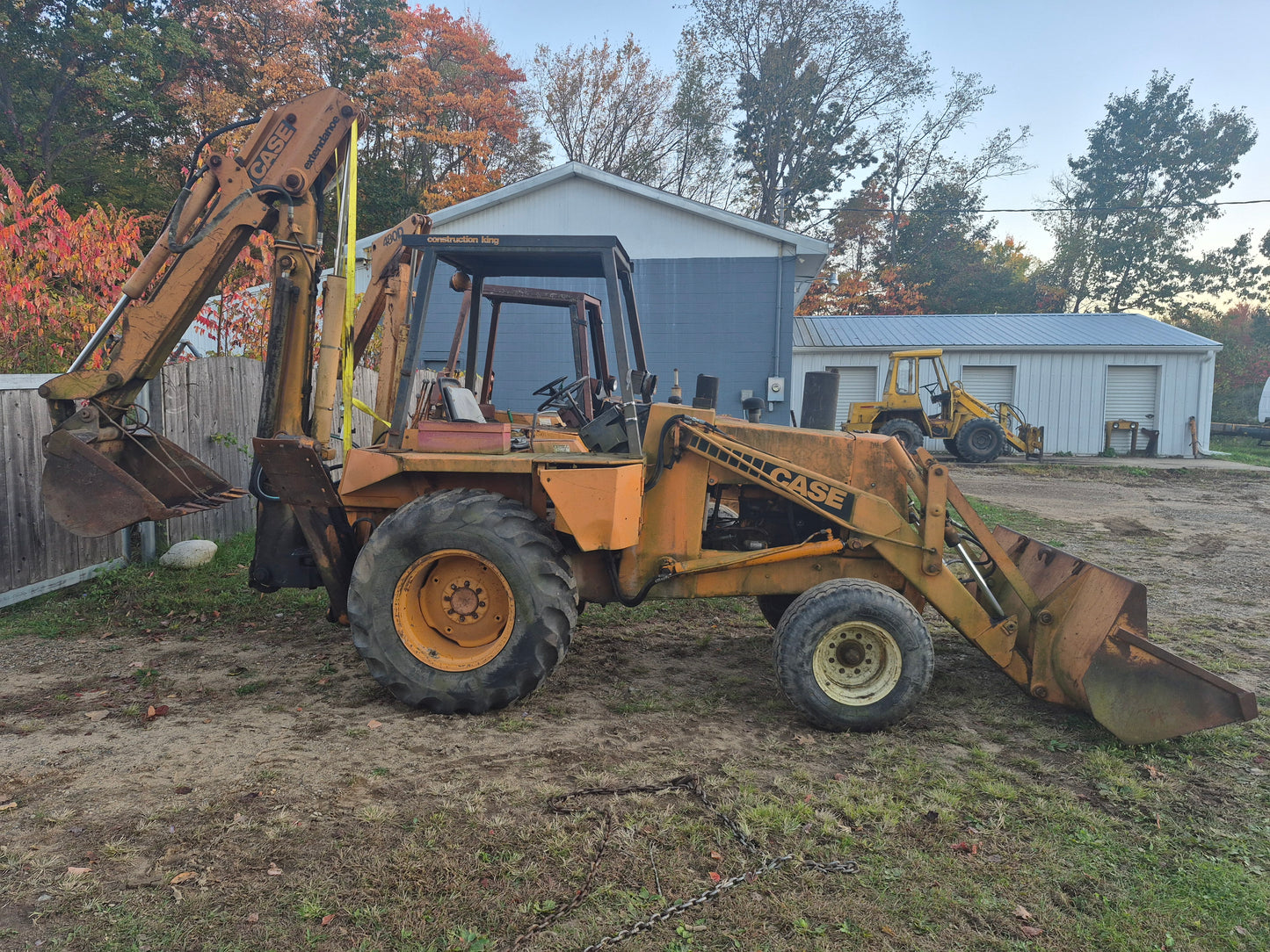 CASE 580C Extendahoe Backhoe Loader - Dismantled For Parts