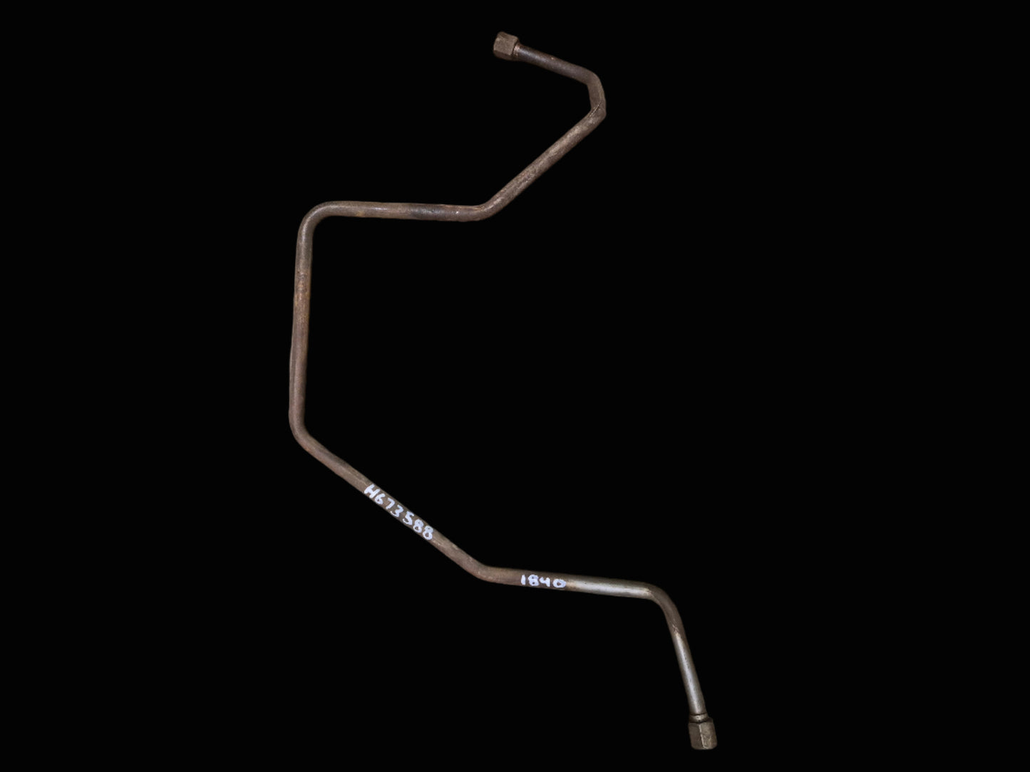 Auxiliary Crossover Hydraulic Tube H673588 CASE 1835C 1840