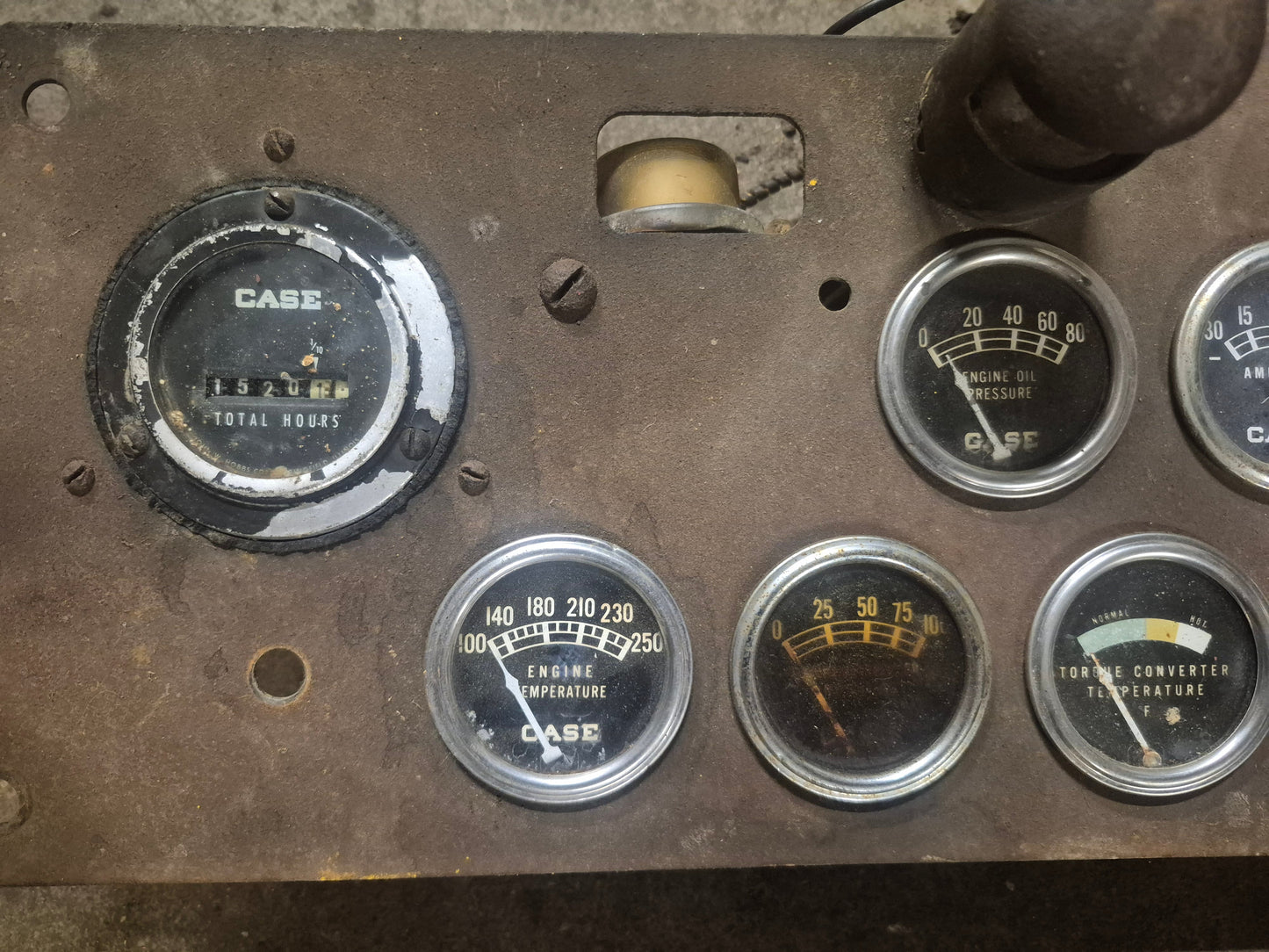 Instrument Gauge Panel D35037 CASE 450 Dozer