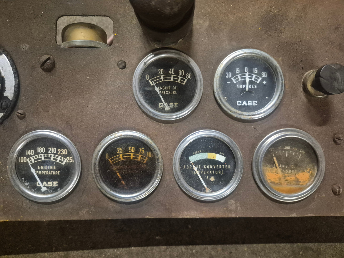 Instrument Gauge Panel D35037 CASE 450 Dozer