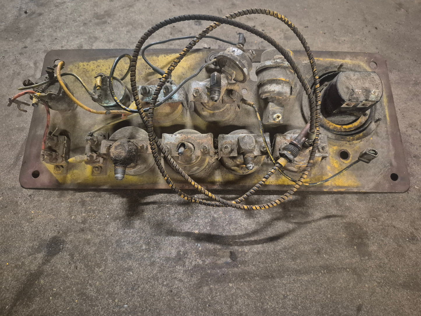 Instrument Gauge Panel D35037 CASE 450 Dozer