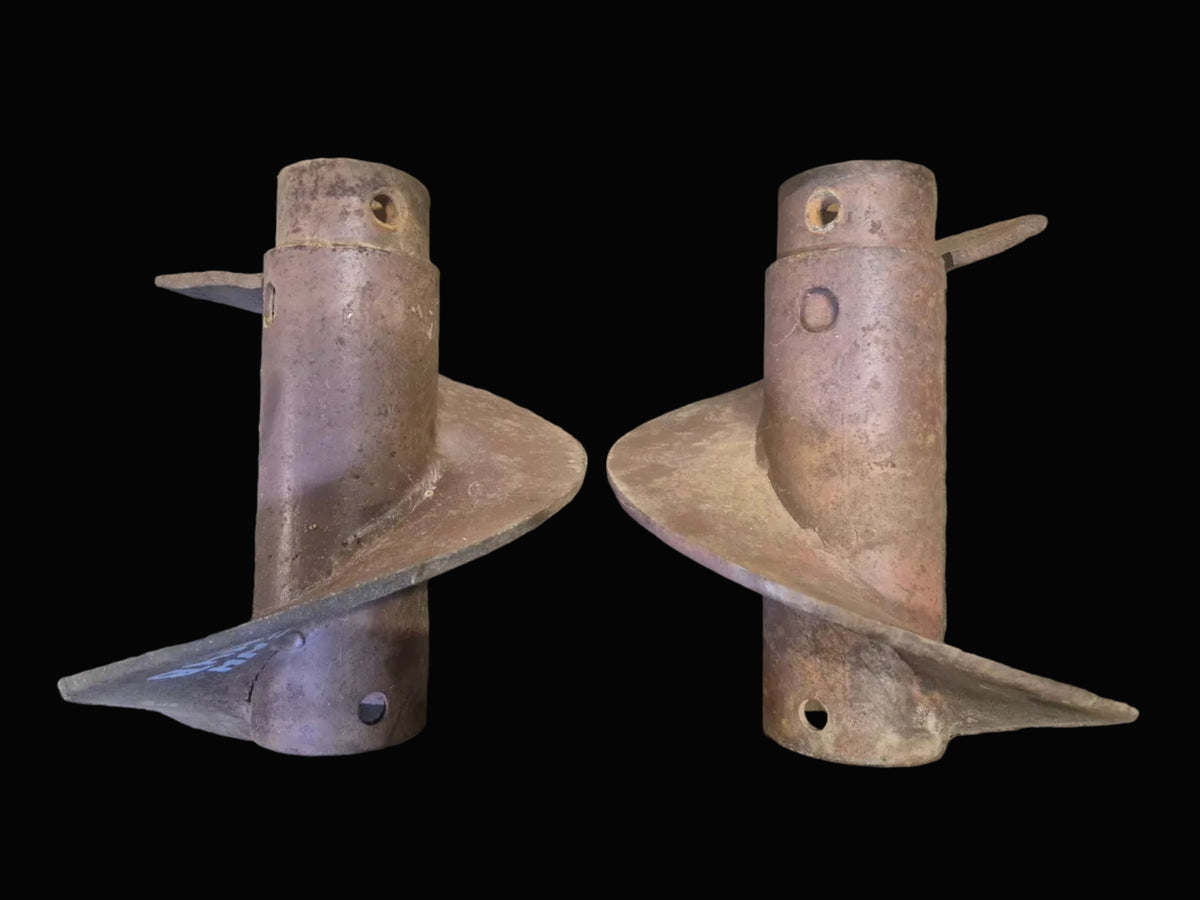 LH & RH Spoil Removal Auger H642454 H642447 CASE DH4 DH4B DH5